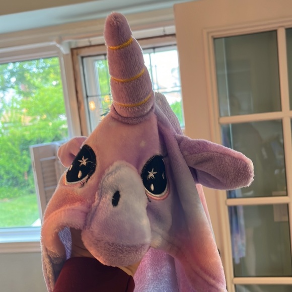 Fuzzy Unicorn Robe - Picture 2 of 3